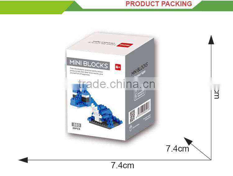 wholesale intelligence mini diamond building blocks diy water snake toy