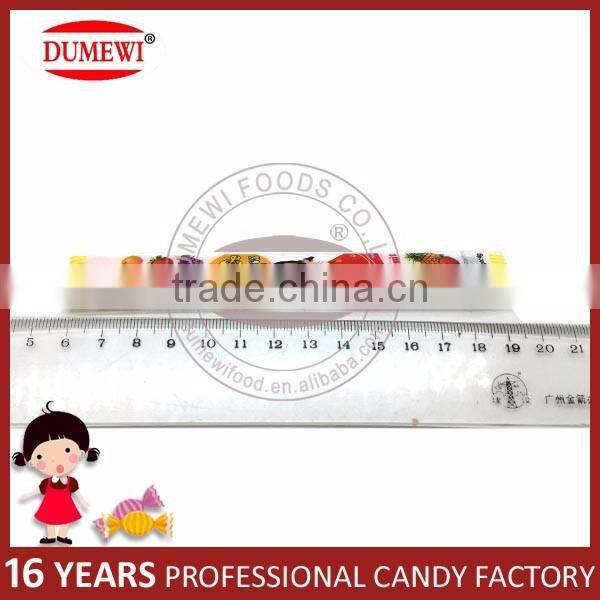 Korea Little Girl Mixed Fruit Flavor CC Stick Candy Powder