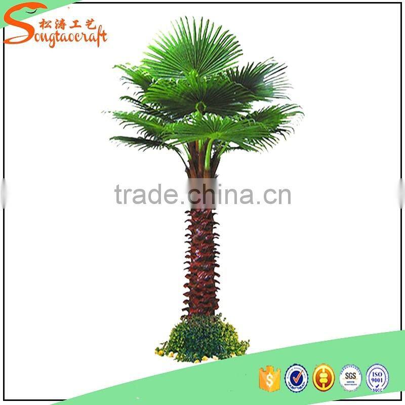 Artificial Mini palm trees and palm tree landscaping