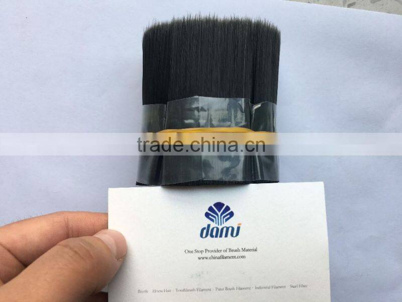 BLACK PET HOLLOW TAPERED FILAMENT FOR PAINT BRUSH MAKING