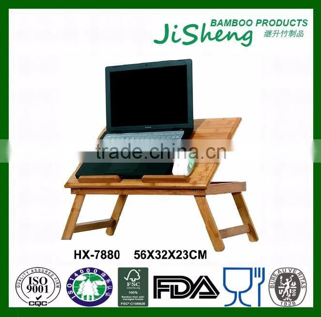 High Quality Bamboo Computer Rack Laptop Rack