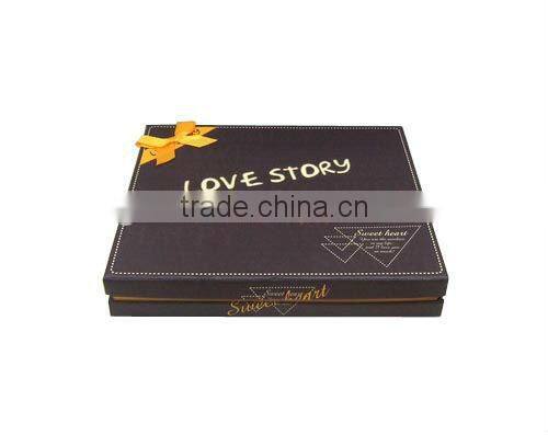 deft desing and reasonable price chocolate packing box