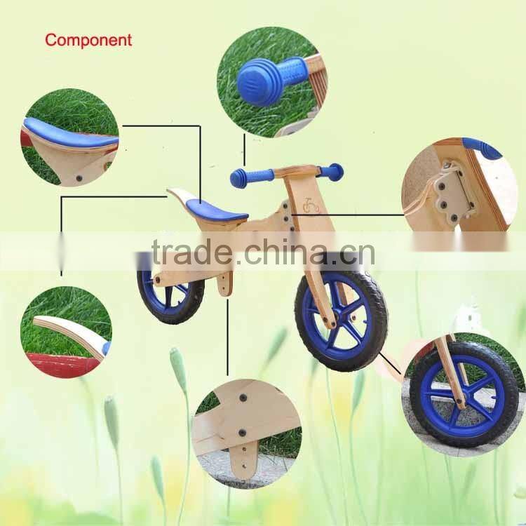 wholesale mini baby kid wooden bicycle for sale