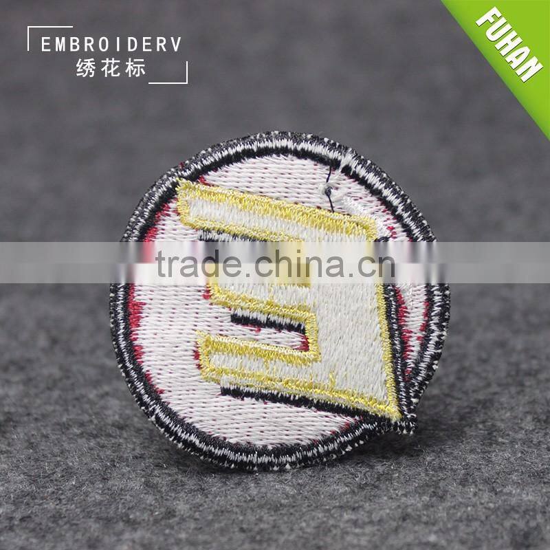 Hangzhou Garment Accessories Custom Design Sewing Embroidery Badges
