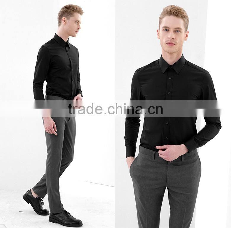 100% cotton blank dress shirts long sleeve office shirts custom dress shirts for men
