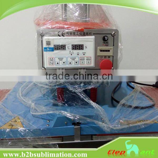 Automatic pneumatic rhinestone heat press machine for t shirt 60*80cm