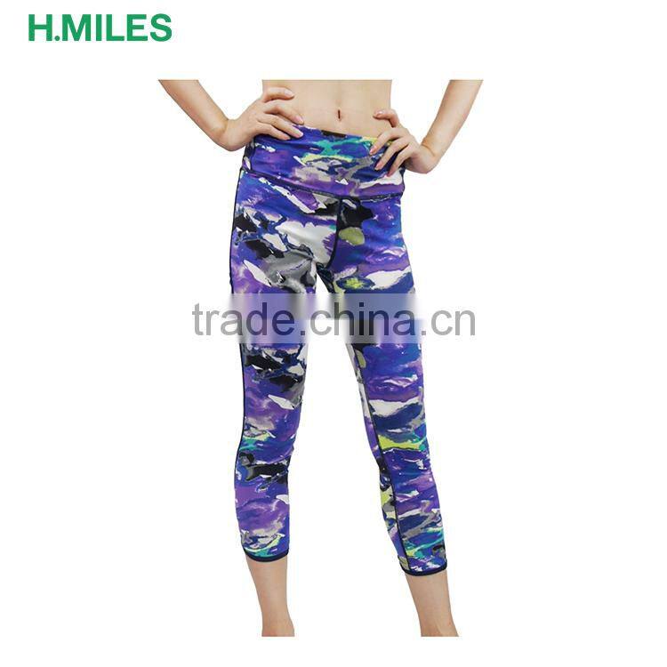 Custom plus size supplex yoga tights push up fitness leggings pants for women