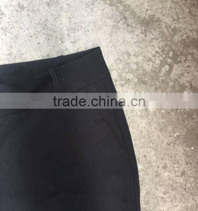 women straight-leg suit pants stock apparel