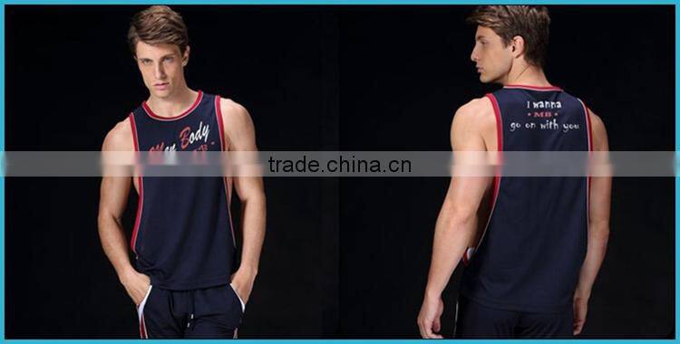 Free Sample Picture Of Men Undershirt Manview Underwear Brand In Vest with Logo SB01-1