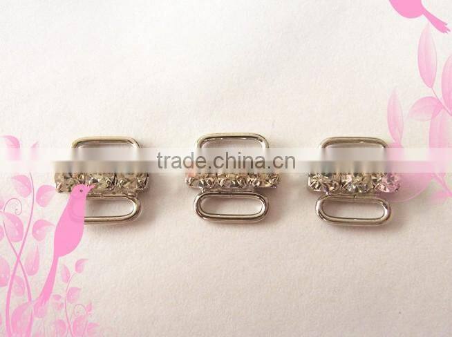 Exquisite bra metal accessories , alloy underwear crystal accessories charms for girls