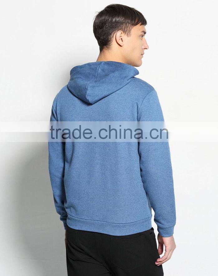 Slim fit comfort printed muscle hoodies