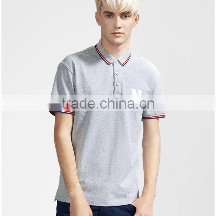 Cheap wholesale letter printed bulk polo shirts