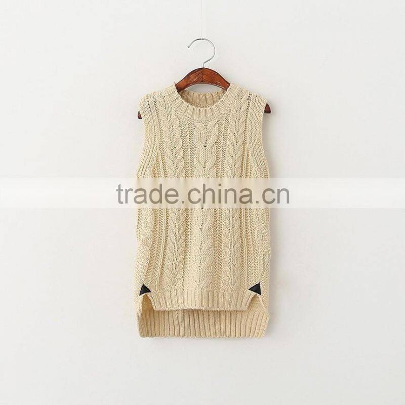 kids knit vest pattern child sleeveless sweater on 2016