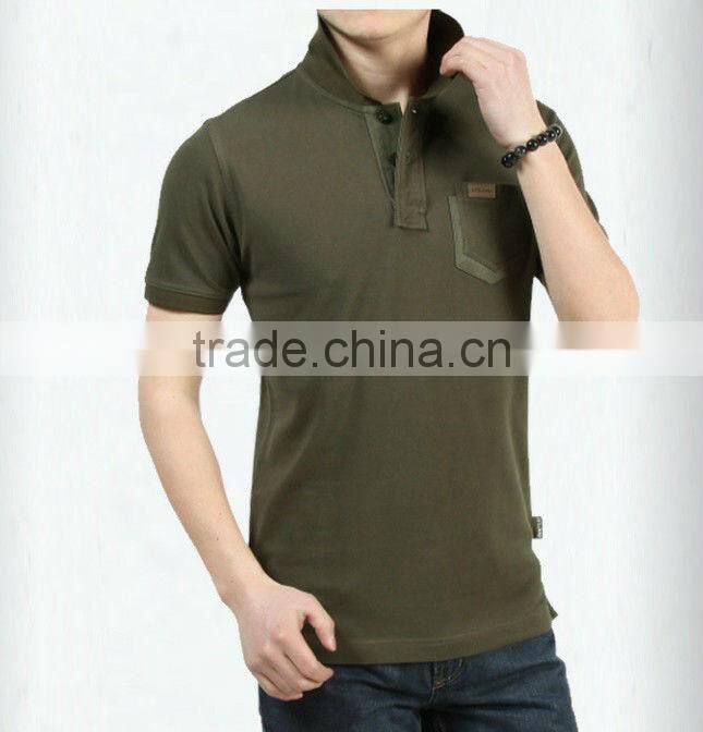 Mens short sleeve cotton polo tee TB05