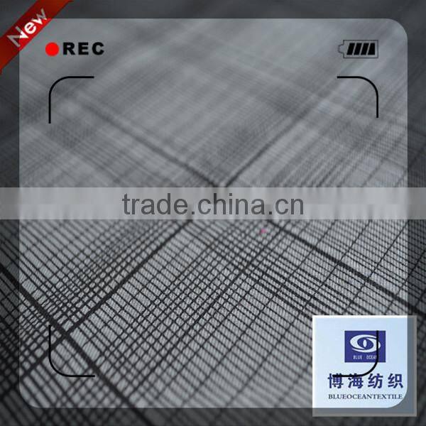 reversed print on micro twill fabric