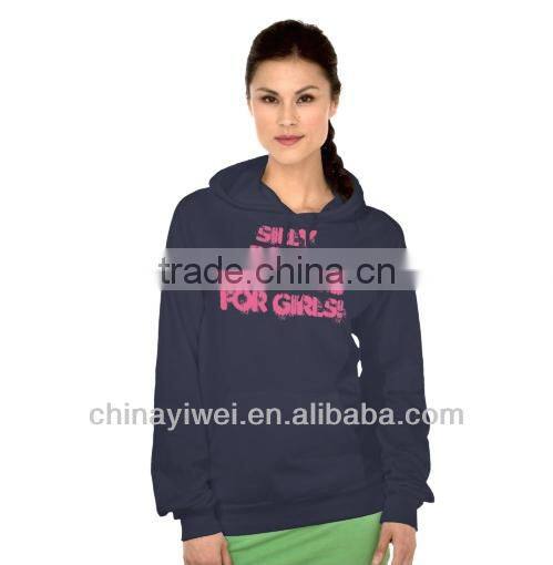Women Cotton Hoodie Crewneck Sweatshirt With Pockets