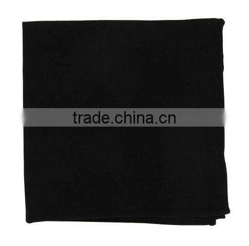 men's black pocket square