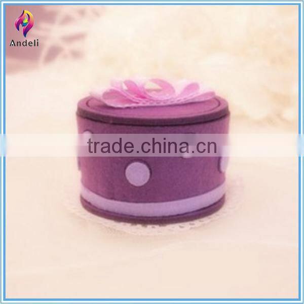 Felt wedding bonbonniere boxes