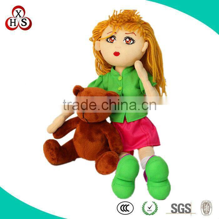 hot sale cutomized plush dolls china dolls