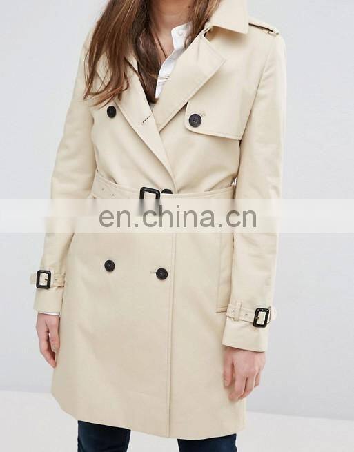 Wholesale lady overcoat dust jacket women long duster coat