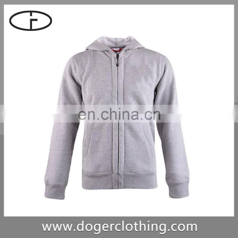 New fashion ladies slim hoodie in cotton french terry fabric