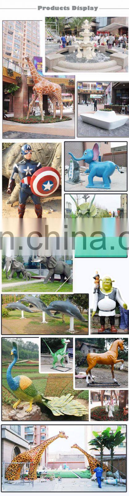Life Size Fiberglass Iron Man of Movie Statues For Amusement