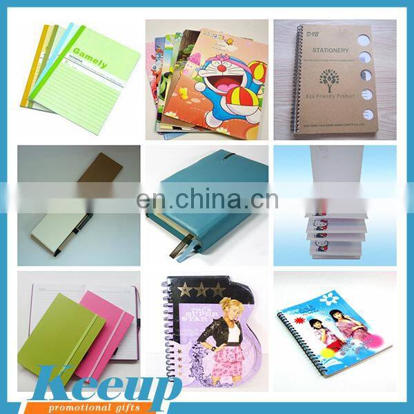 Logo customized Cheap Recycled Notebook with Stick and ballpen