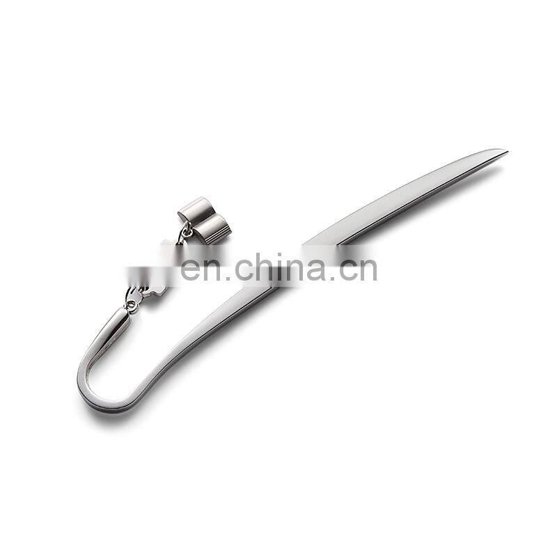 Paper cutting knife/ Letter Opener metal heart bookmark for university celebration theme