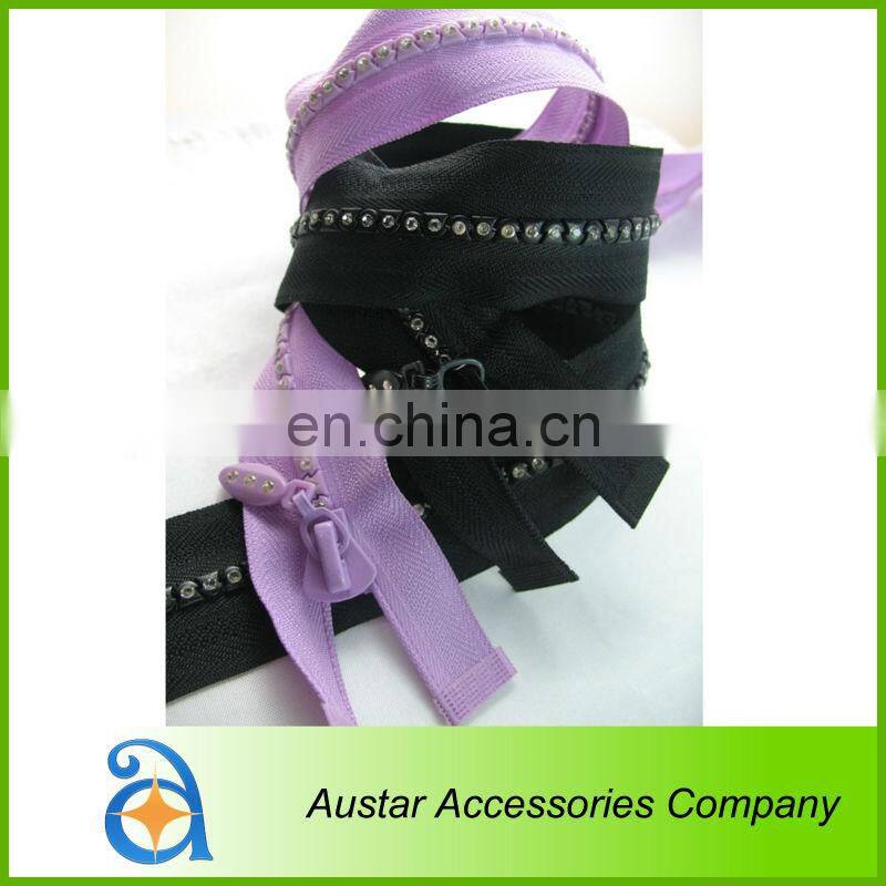 Wholesale Metal/Brass/Aluminum Zipper for Garment/Bag/Shoes