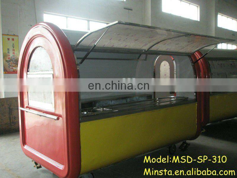 Stainless Steel Mobile Catering Trailer/Food Van