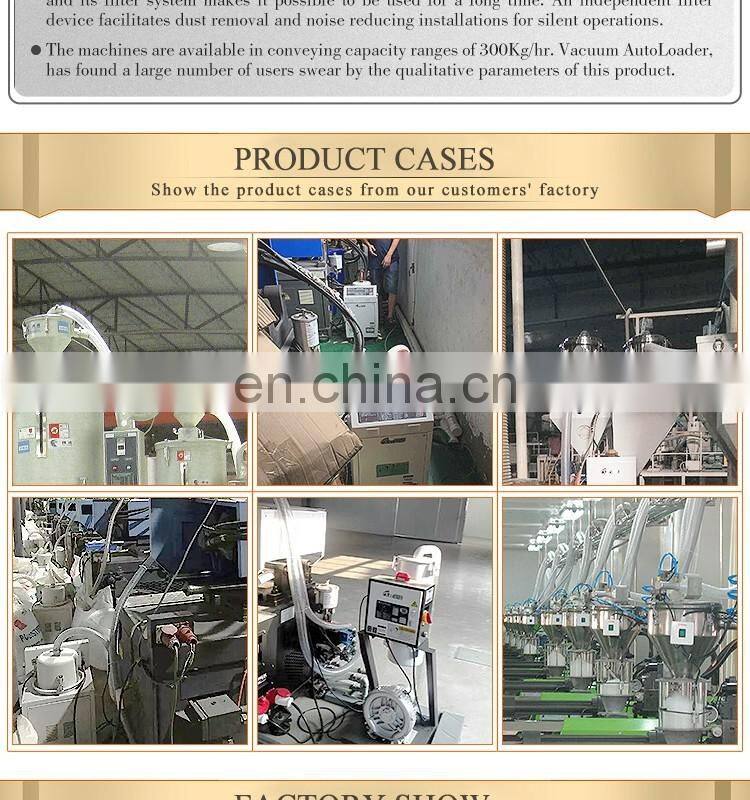 Granules Material Hopper Loader Vacuum Auto Loader For Extrusion Machine