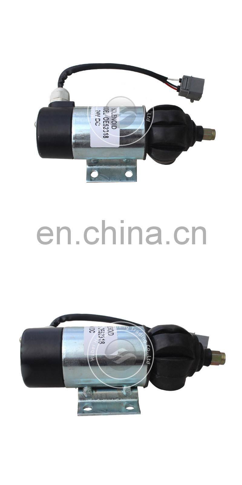 Fuel Shut-off Valve Fuel Stop Solenoid 12V OE52318 for Perkins