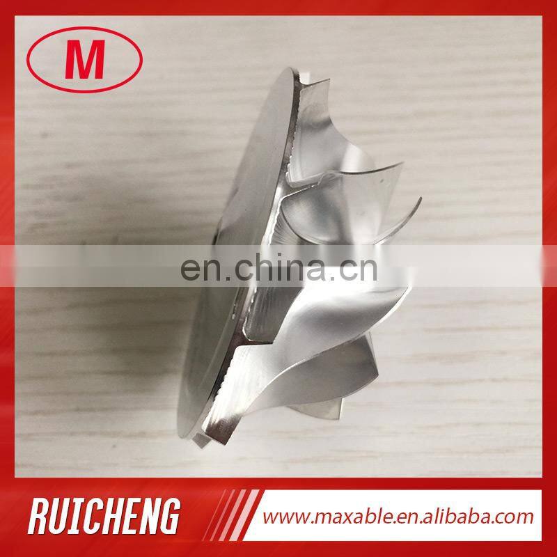 CT26 42.90/58.00mm 10+0 Blades high performance turbo aluminum 2618/milling/billet compressor wheel