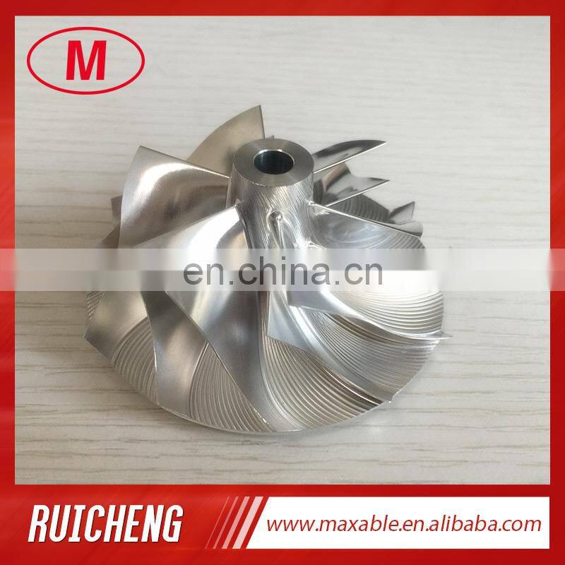 TD05H 20G 49179-43400 52.56/68.01mm 6+6 blades performa 49179-00260 milling/aluminum 2618/billet compressor wheel for MITSUBISHI