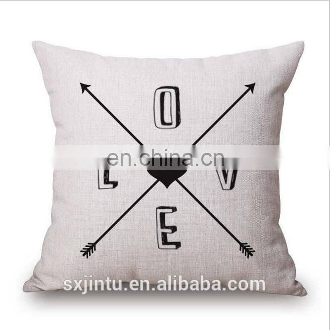 Set of 4 Custom pattern Home Decorative 100% Cotton Throw Pillow Covers 18x18