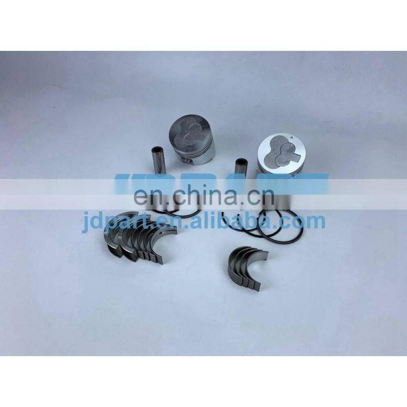 L2E Rebuild Kit With Piston Rings Engine Valve Bearings For Mitsubishi