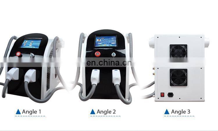 Hair removal and skin rejuvenation /desktop dual OPT / E-light laser Machine