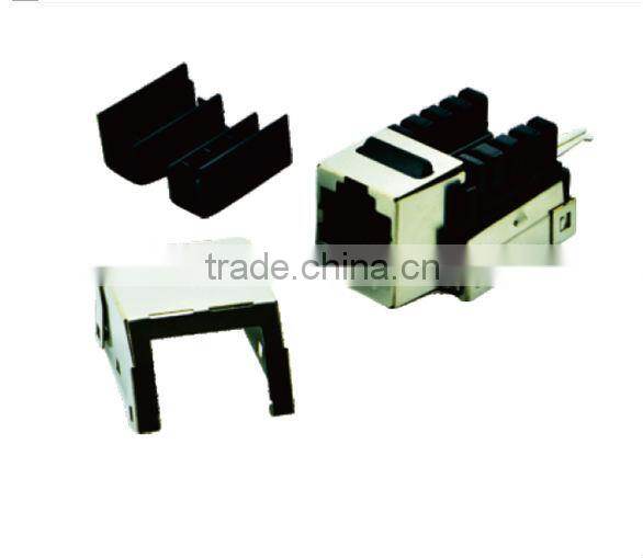 UTP Cat5e RJ 45 keystone connect Jack