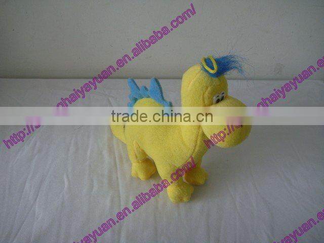 Small nice plush keychain dinosaur toy