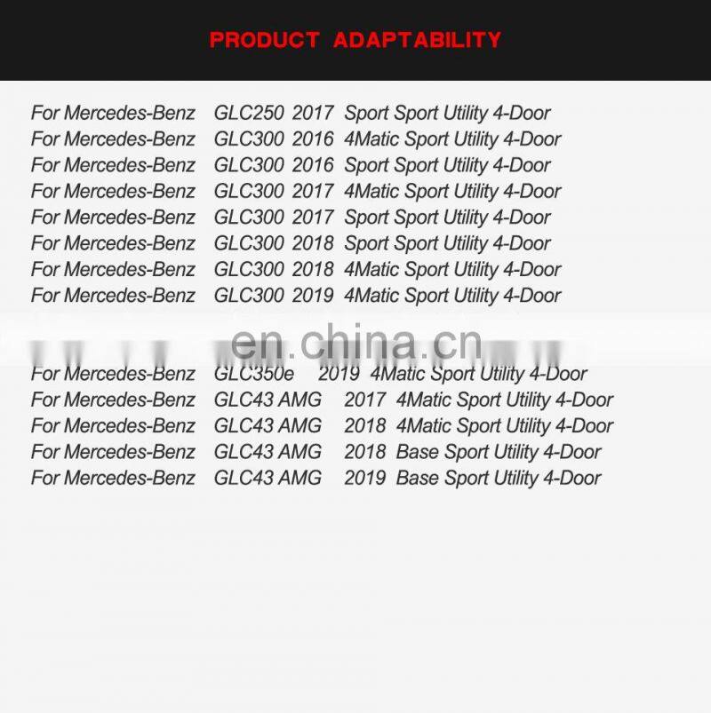 Carbon Fiber Front Lip for Mercedes Benz GLC250 300 350 GLC43 4-Door 2015-2019