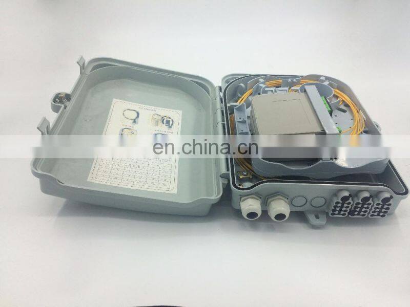 hot sell PC ABS 2 4 8 16 24 CORES BOX 86 type patch panel FTTH BOX Fiber AccessTerminal Termination distribution optical box