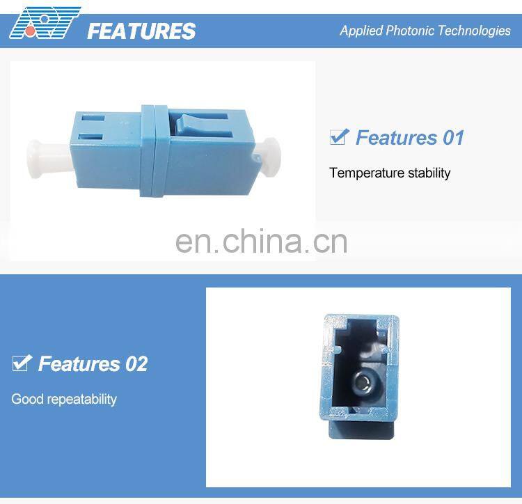 fixable LC / UPC male to female type Fiber Optic Attenuator adapter lc-upc