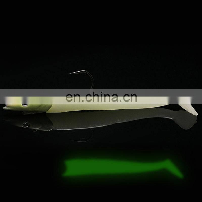 Amazon Hot Sale 10/16/ 22g Stock Free Samples Soft Fishing Lure Soft Jig Lure Jig Hook Soft Pinfish Bait