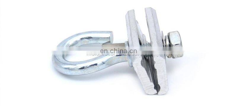 MT-1701 Factory Price DACROMET Fiber Optic Cable Hook Fiber Optic Wire Span Clamp