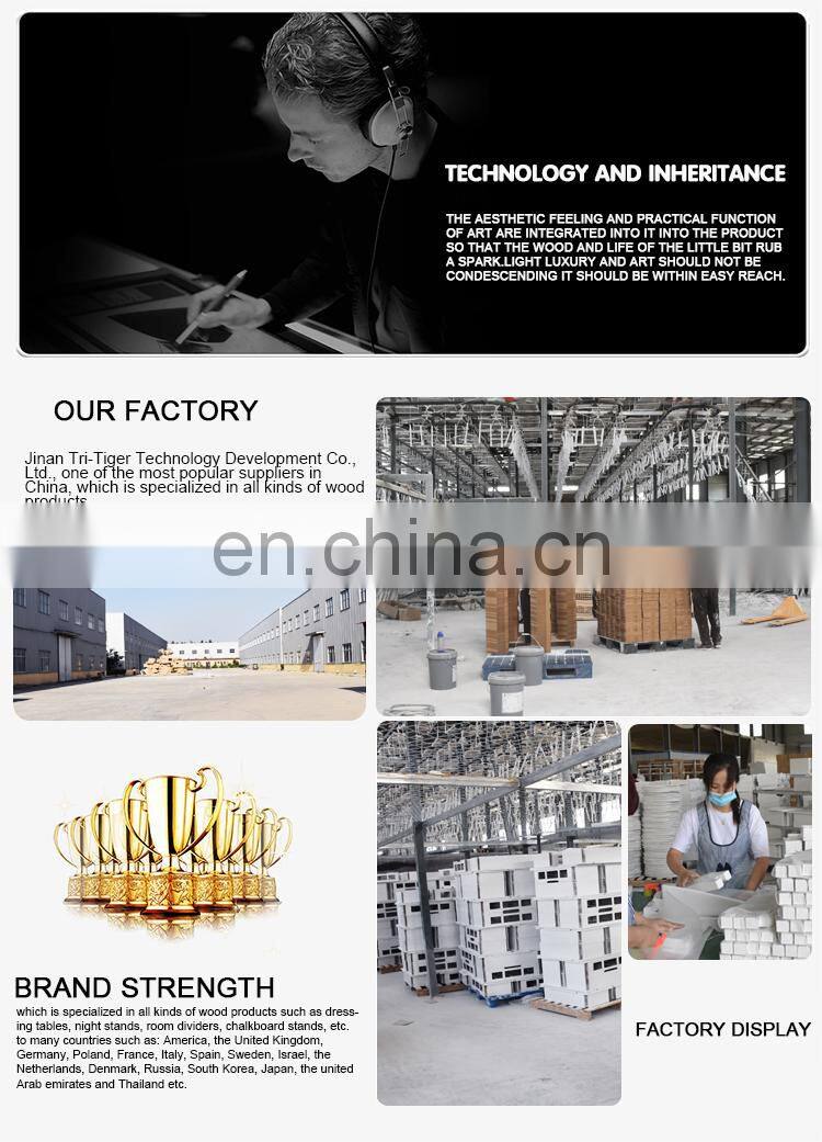 4 Drawers Adjustable Vanity Table Makeup Dresser Furniture Drawers