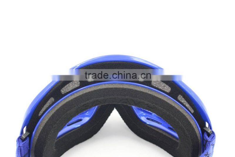 Latest design flexible TPU motocross competition off road goggles