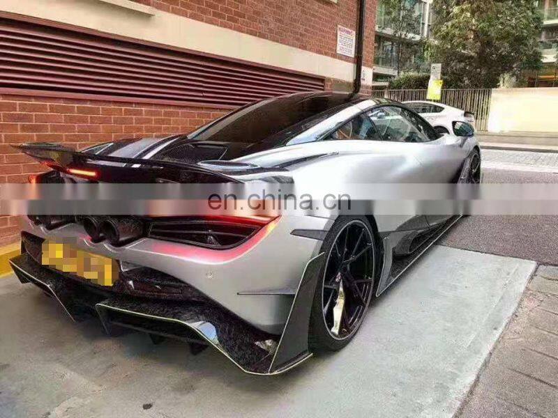 Runde Car Modification Original Car 1:1 Customization Mansori Style Carbon Fiber Rear Spoiler Rear Wing For Mclaren 720S