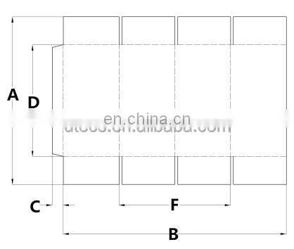 UFG1250E 2 4 corners Automatic Corrugated pizza food express paper box Folding and gluing machine