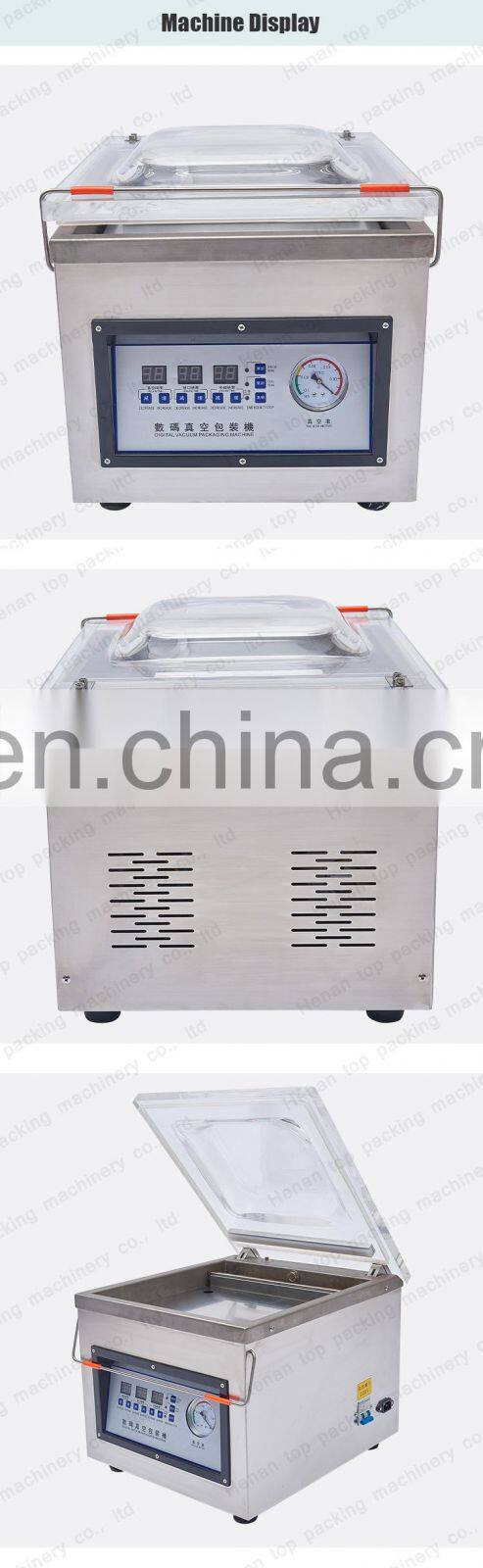 Home Single Chamber Tabletop Cheese Food vacuum Skin Sealer Mini Vacuum Packing Machine