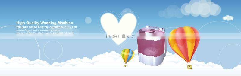 Mini size plastic semi automatic baby washer machines sale
